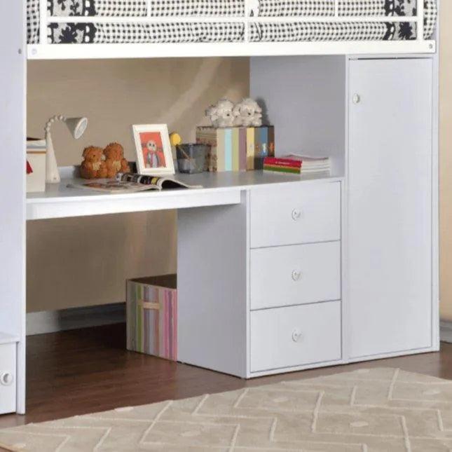Marlow High Sleeper Bed with Desk & Storage
